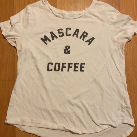 Old Navy Mascara Coffee Tshirt | Poshmark